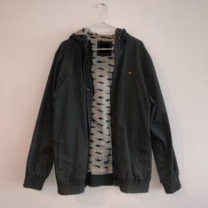 Gray Imperial Motion Hooded Jacket